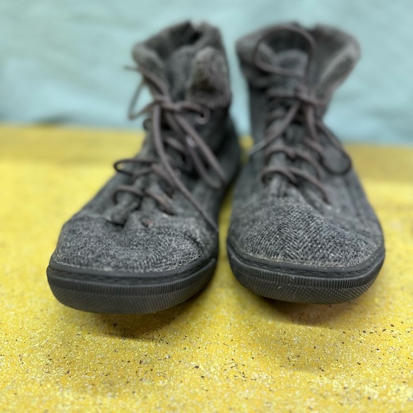 Blowfish short boots. Gray. Faux fur. - Picture 3 of 6